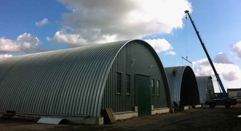 Стыковка арочных панелей